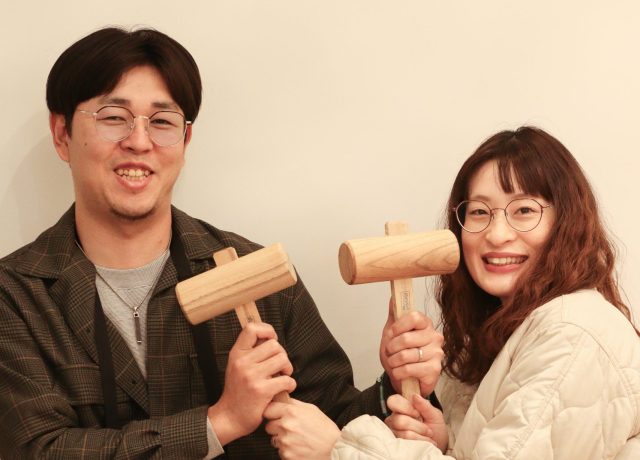 おそろいの指輪で